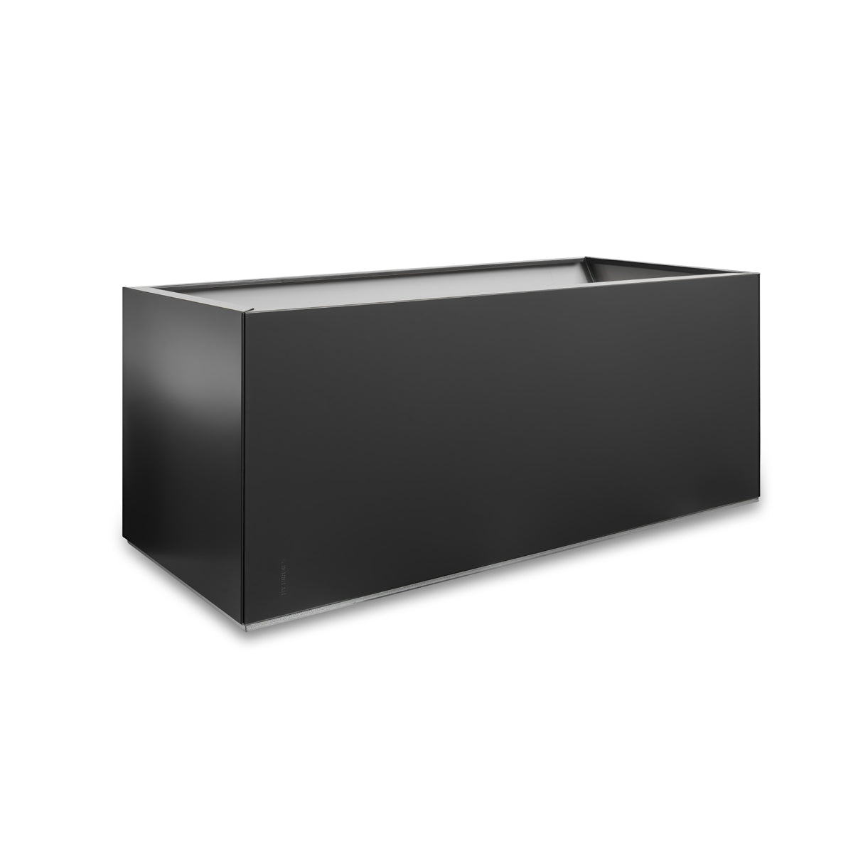 black planter box