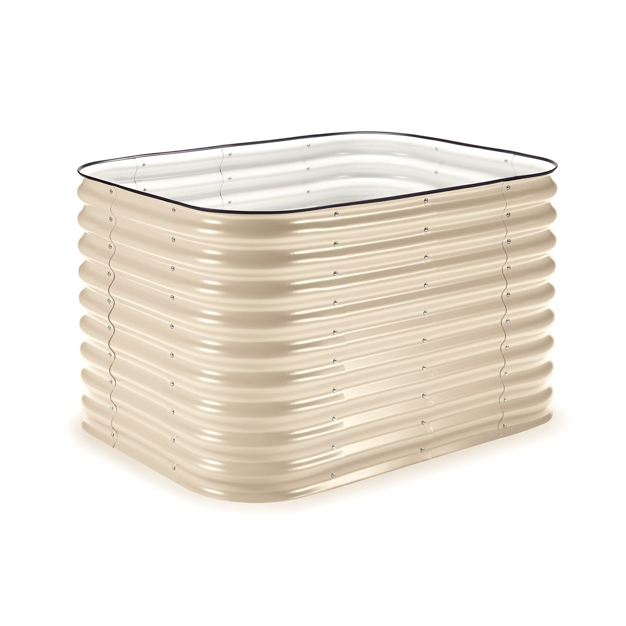beige planter box