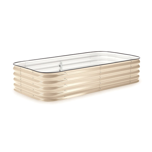 beige planter box