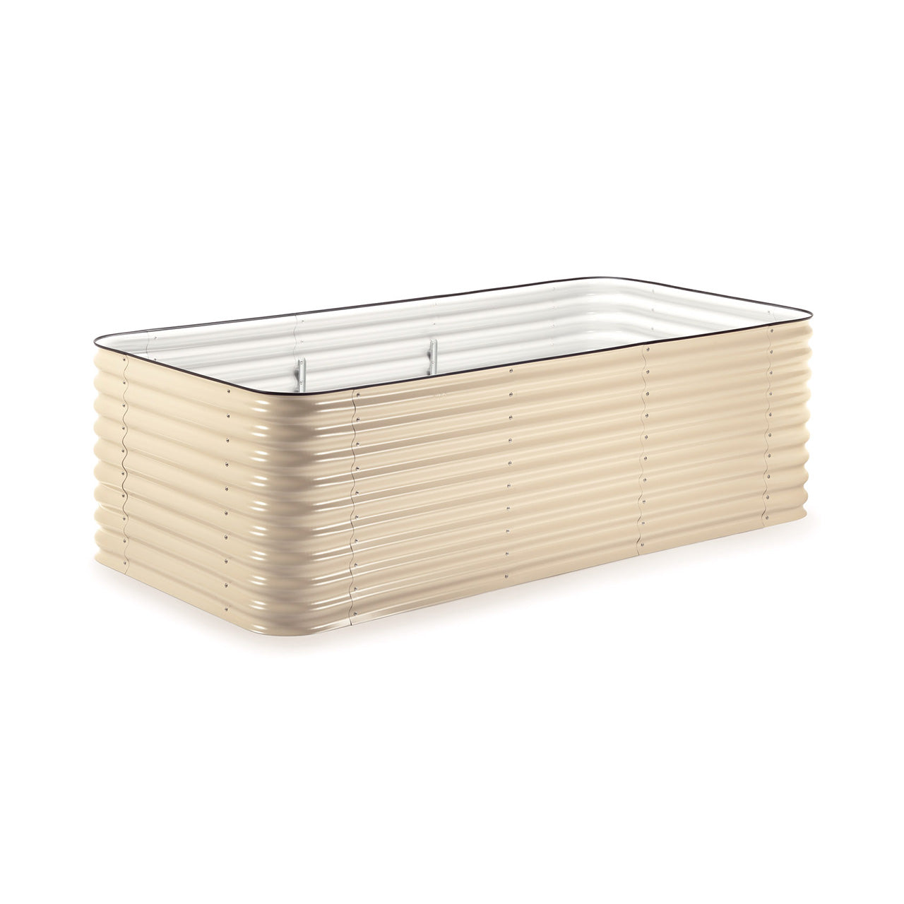 beige planter box