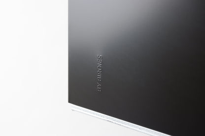 embossed logo on planter box
