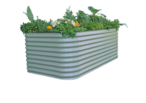 Tall 8-in-1 Metal Raised Garden Bed