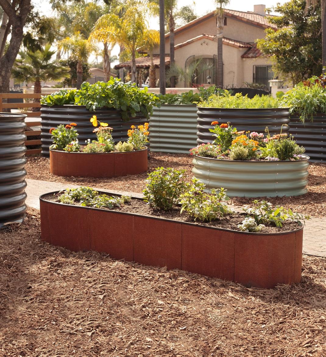 Raised Garden Beds & Corten Steel Planter Boxes NZ Birdies Garden Pr